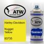 Preview: Harley-Davidson, Nugget Yellow, 83735: 400ml Sprühdose, von ATW Autoteile West.